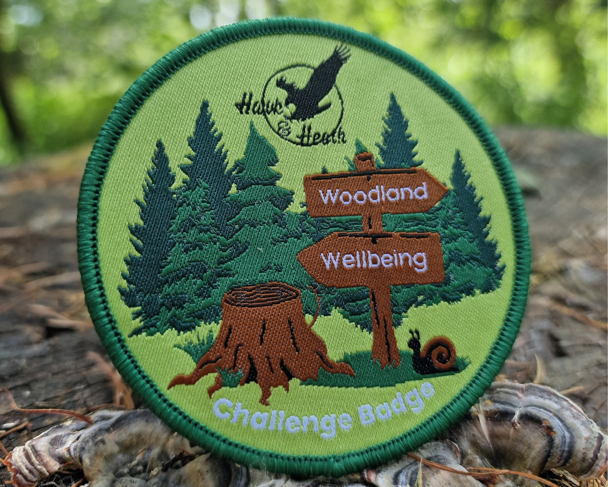 Woodland Wellbeing Challenge Badge